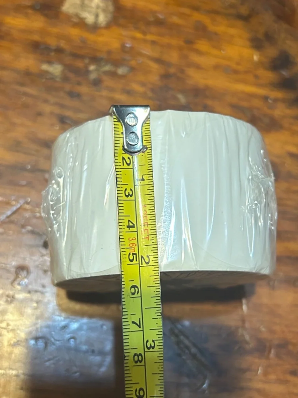 Classy roll of 2” thermal stickers (750) white